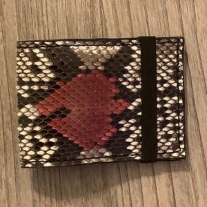 Men’s Snakeskin wallet New